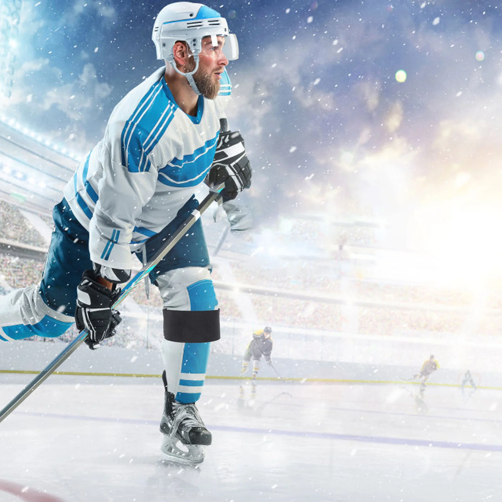 Хоккейный ремень для ног женщин спортивные защитные накладки на голени