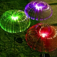 outdoor solar lights garden decor stakes lights yard lawn jellyfish lamps pathway pool gazebo decorative landscape led lamp