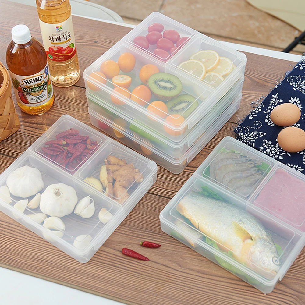 

Food Storage Containers Kitchen Storage Organization Kitchen Storage Box Fruits Vegetable Meat Fish Kitchen PET Food Storage Box