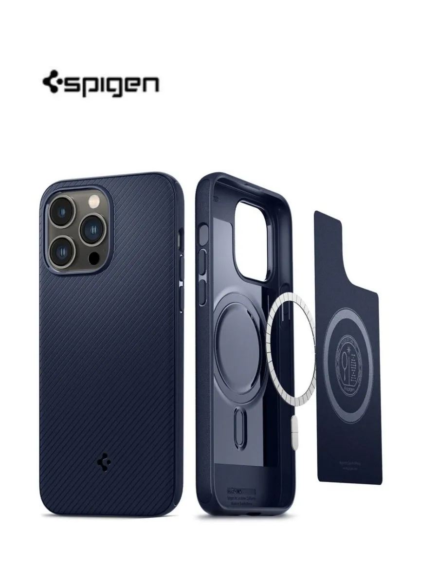 Spigen Mag Armor Is Applicable To The New Military Grade Fall Proof IPhone12 13 14Pro max Series Magnetic phone Case For 14 Plus