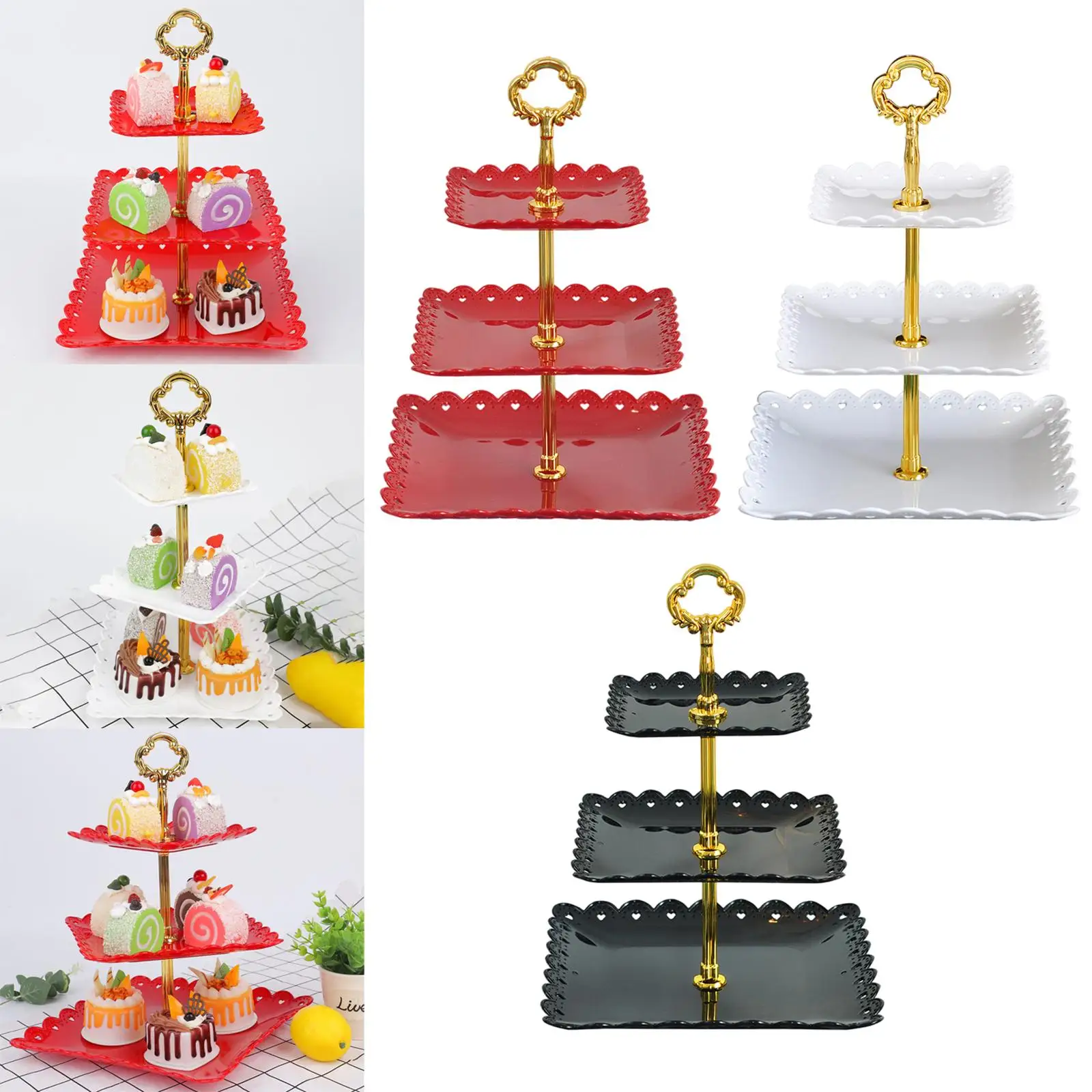 Многофункциональная подставка для кексов кондитерских изделий домашнего