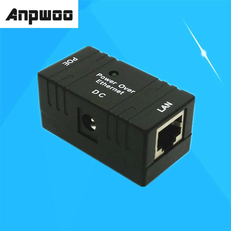 

2pcs/lot 10/100 Mbp Passive POE DC Power Over Ethernet RJ45 POE Injector Splitter Adapter For IP Camera Network CCTV Accesory