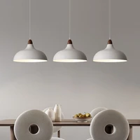 nordic modern wood aluminum pendant lights restaurant dining table kitchen aisle bedroom bedside bedside decoration ligh