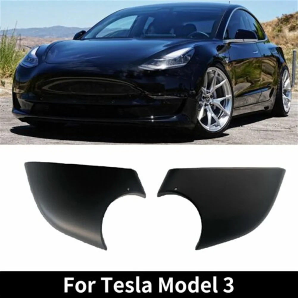 

Pair Rearview Side Mirror Cover Lower Holder Black For Tesla Model 3 2017-2021 Right View Mirror Base