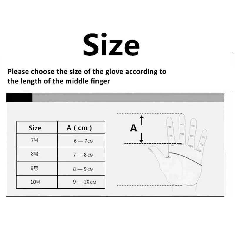 Профессиональные латексные перчатки для вратаря Размер 7-10