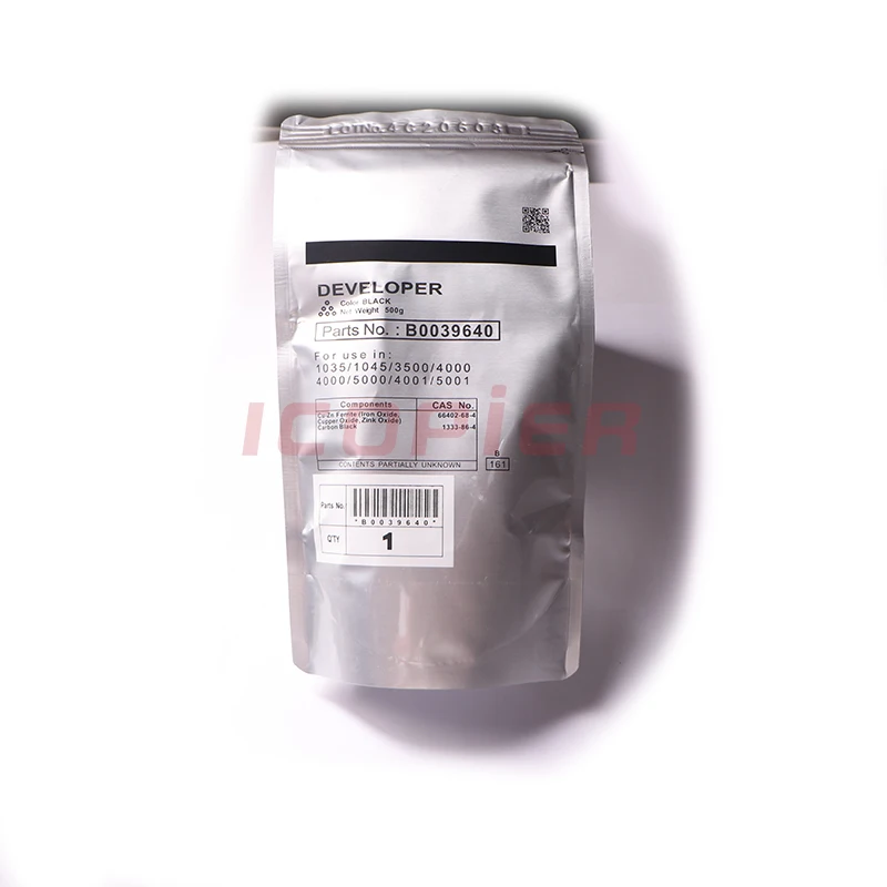 

2Pcs 500g Developer for Ricoh MP4000 MP5000 MP4001G MP4002 MP5001G MP5002 Iron Powder MP 4000 5000 4001G 4002 5001G 5002