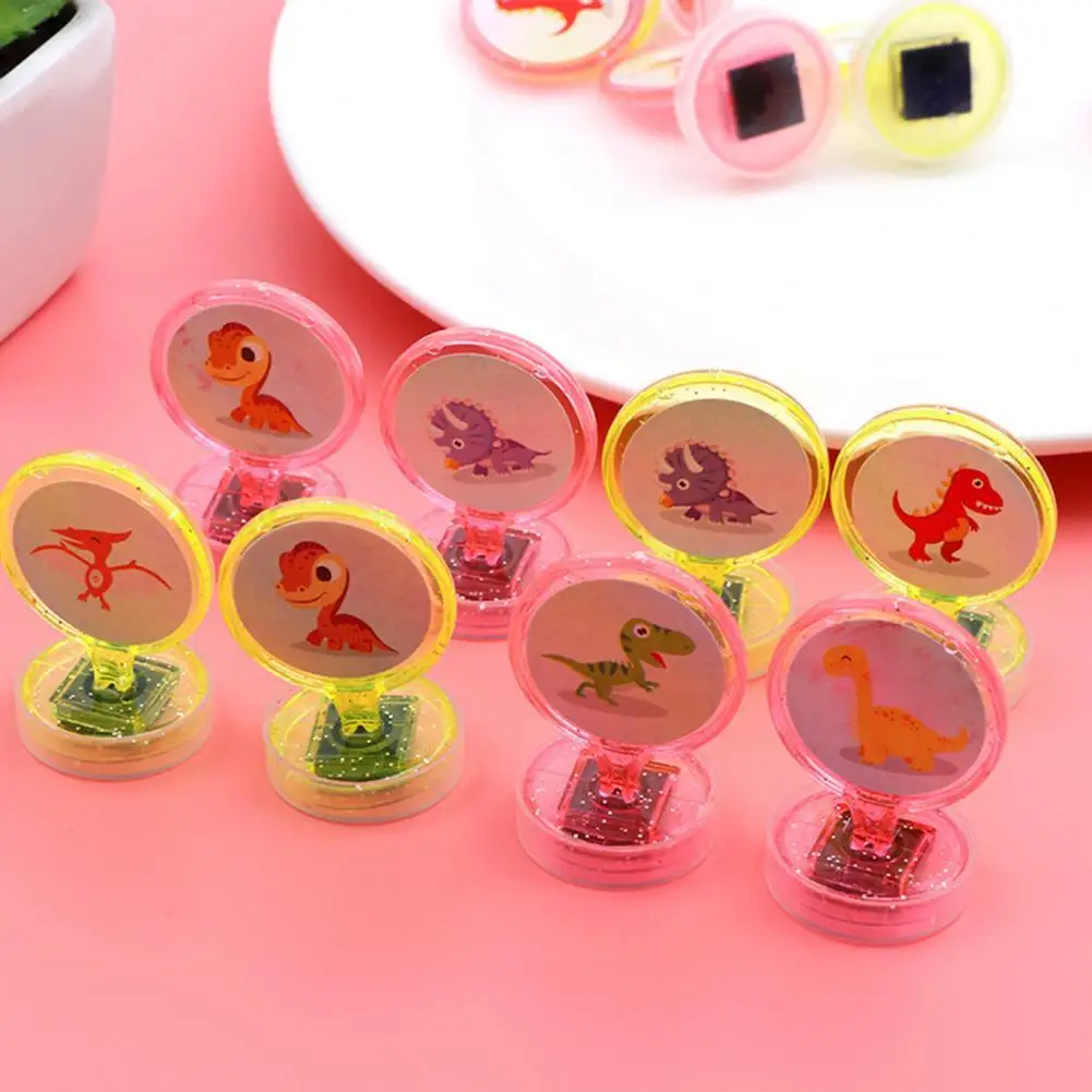 

10Pcs Practical Photo Album Decor Kid Seal Rubber Stamps Stable Long Lifespan