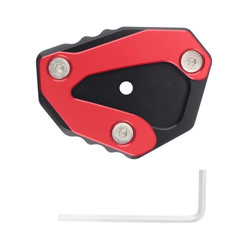 

Motorcycle Kickstand Side Stand Enlarge Extension Pad Support Plate for DUCATI 899 959 1199 1299 V2 Panigale