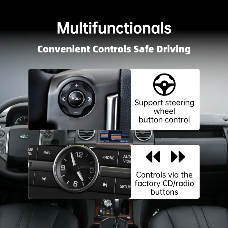 Фото Порт iPod, совместимый с моделями Land Rover, Range Rover, Discovery 4 и Jaguar; Bluetooth-адаптер с поддержкой AptX-HD №2