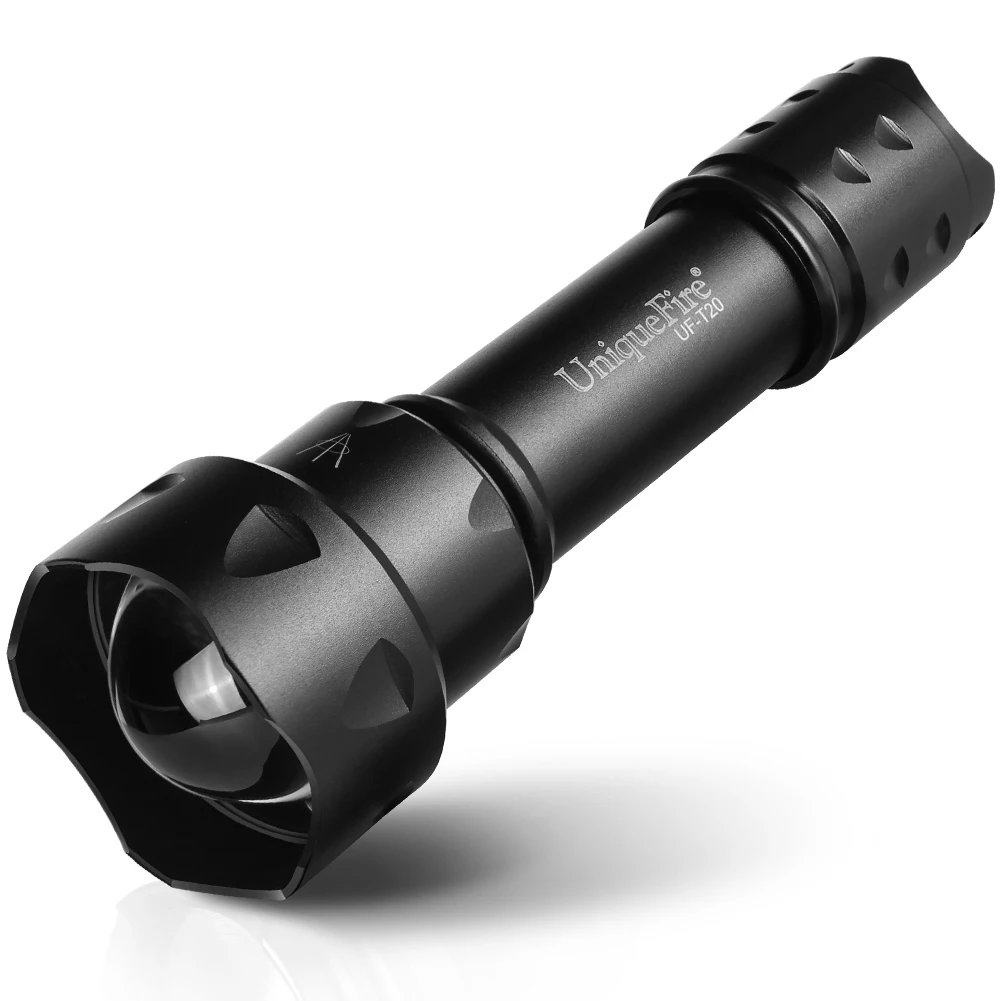 

UniqueFire T20 5W IR 850nm 3 Mode LED Night Vision Flashlight Infrared Light Adjustable Zoomable Tactical 38mm Lens Torch