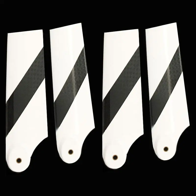 

2Pairs DIY RC Align Trex 550 600 Helicopter Accessory 92mm Cabon Fiber Tail Rotor Blades