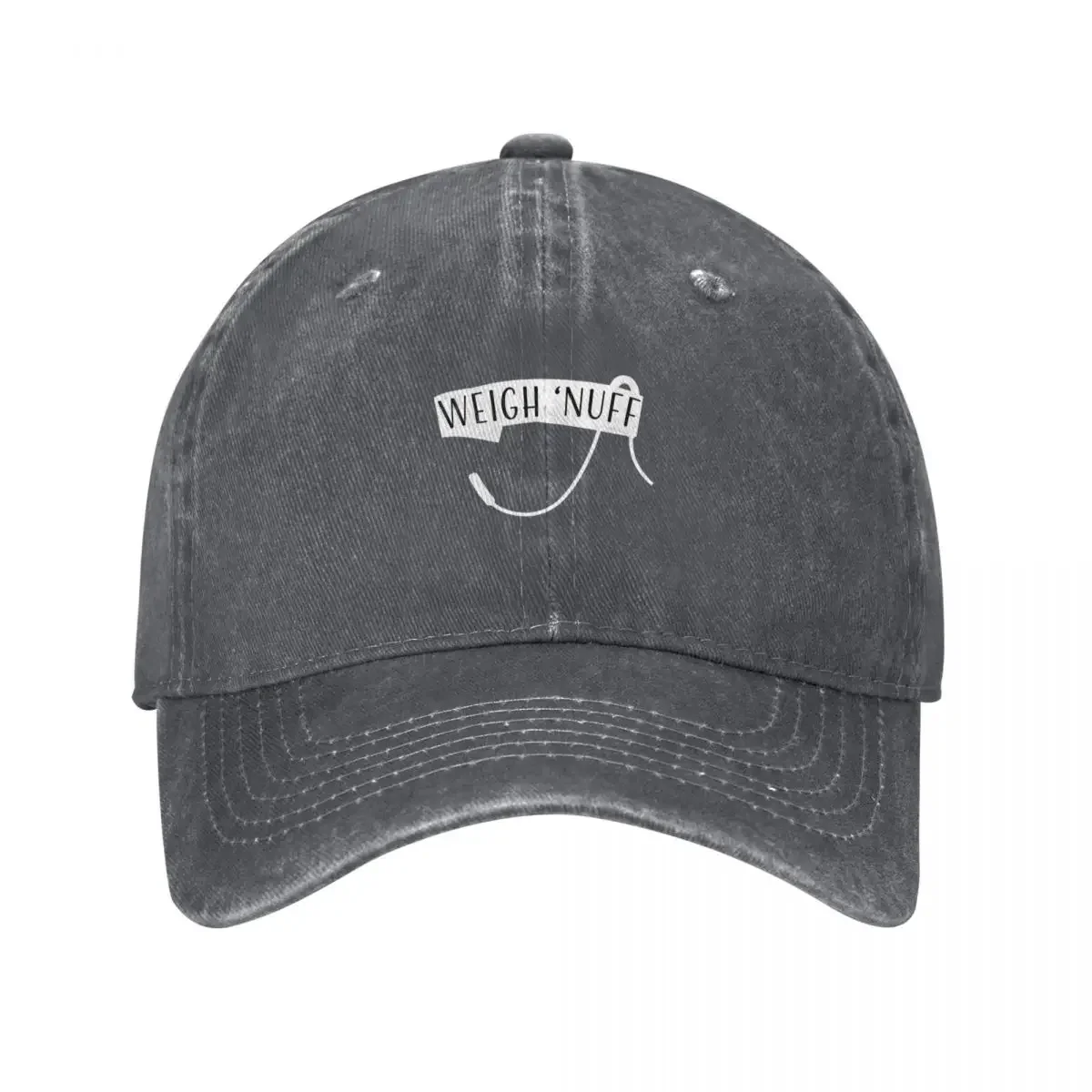 Черно-белая гарнитура Weigh nuff Coxswain Бейсбольная кепка Wild Ball Hat Черная чайная шляпа