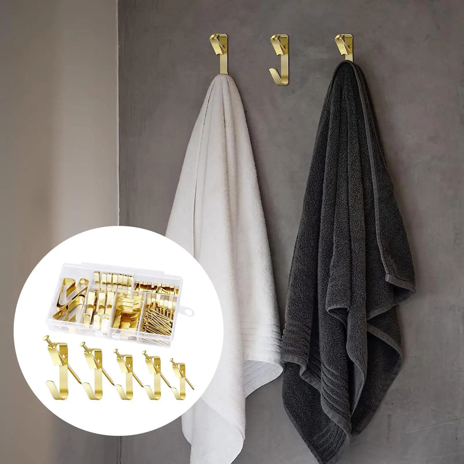 130x вешалки для картин подвесной набор железные с Стальными Гвоздями