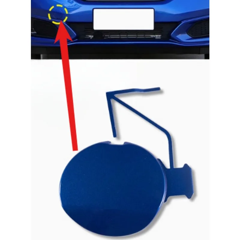 Новый черный белый серебристый синий чехол для прицепа передний бампер фаркоп