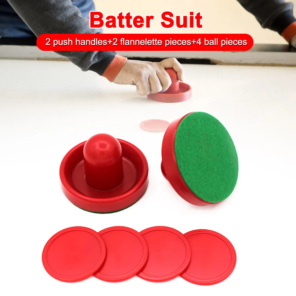 

Goalies Puck Felt Pusher Mallet Professional Goalkeeper Air Hockey Felt Putter Adult Table Games Entertaining Toys Accessories