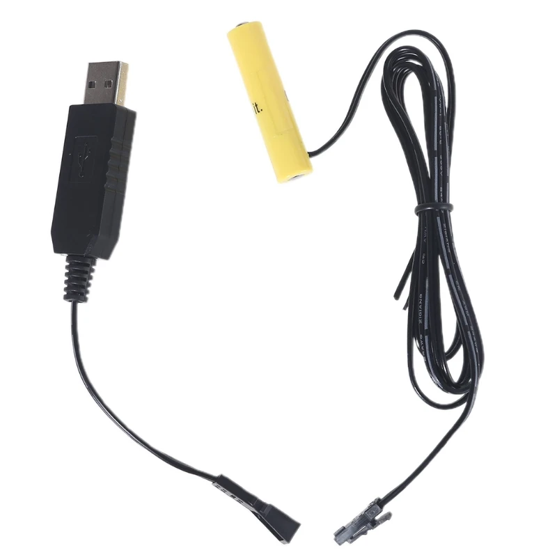 

R2LB Universal USB to LR03 AAA Battery Eliminator Can Replace AAA-4AAA 1.5V Batteries for Lights Toys Decorations LED Lamp