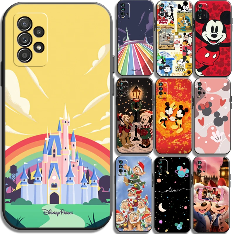 

Disney Cartoon Phone Cases For Xiaomi Redmi 9AT 9 9T 9A 9C Redmi Note 9 9 Pro 9S 9 Pro 5G Coque Funda Soft TPU