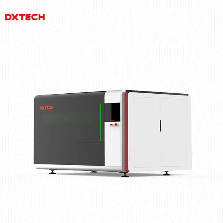 DXTECH 1000 Вт 2 кВт 3 Высокоточная мини-волоконная лазерная резка для листового