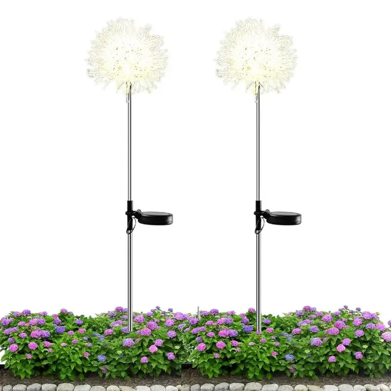 

2 шт., садовые фонари на солнечной батарее, 3 режима