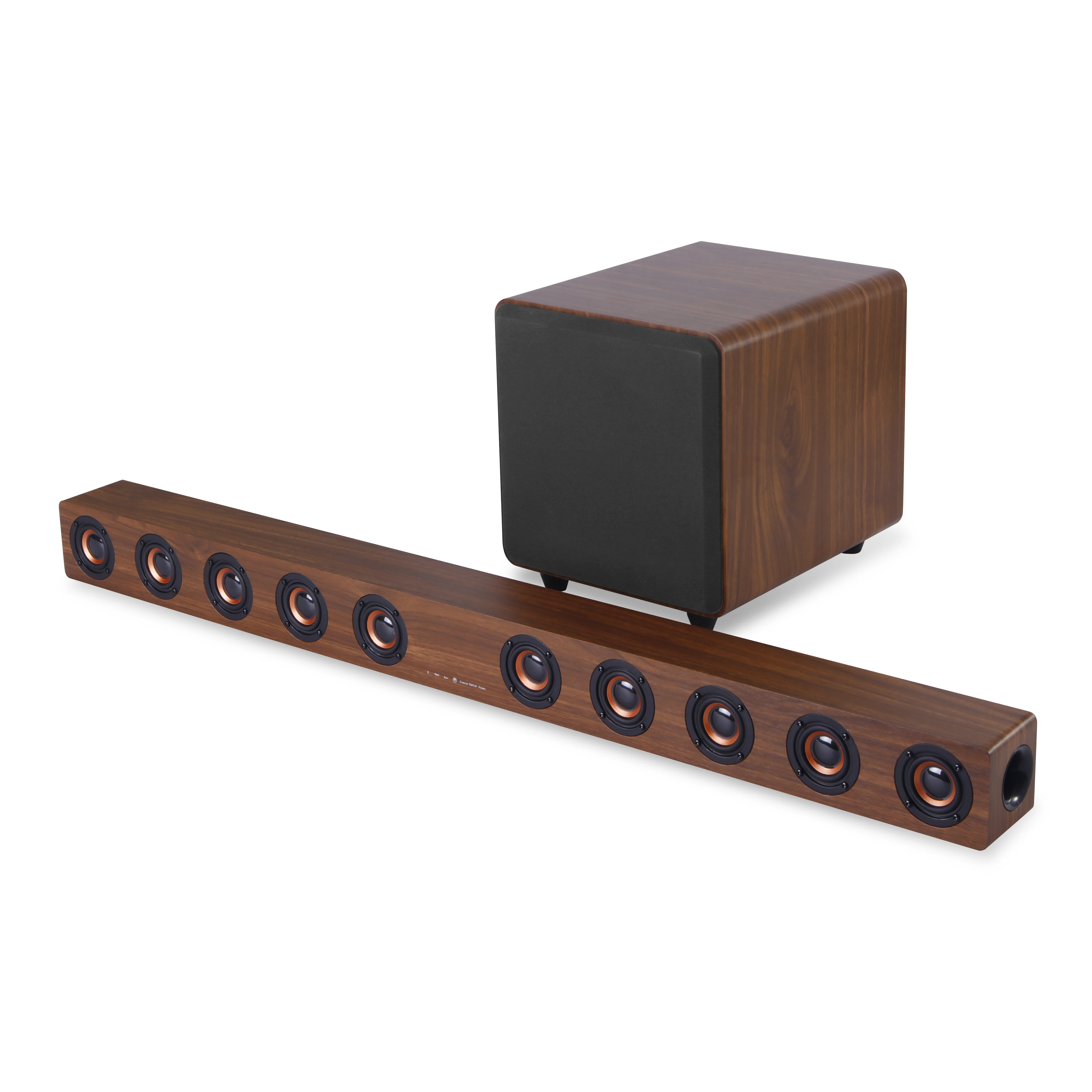 New Design Tv Soundbar Subwoofer Bazooka Sound Bar Small Speaker With Sd Card D90s