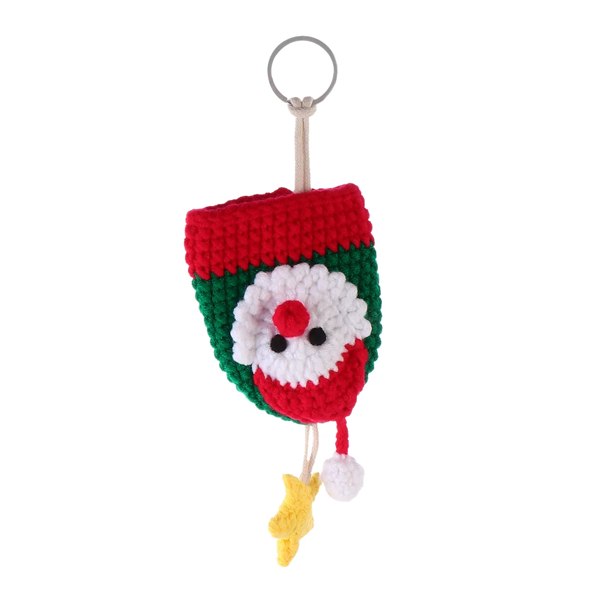 

1Pc Christmas Theme Exquisite Stylish Key Pendant Key Bag Key Decor for Friends