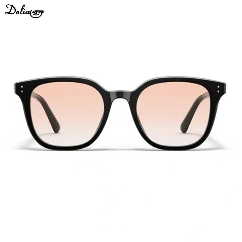 Модные градиентные очки женские румяна солнцезащитные круглые декоративные для