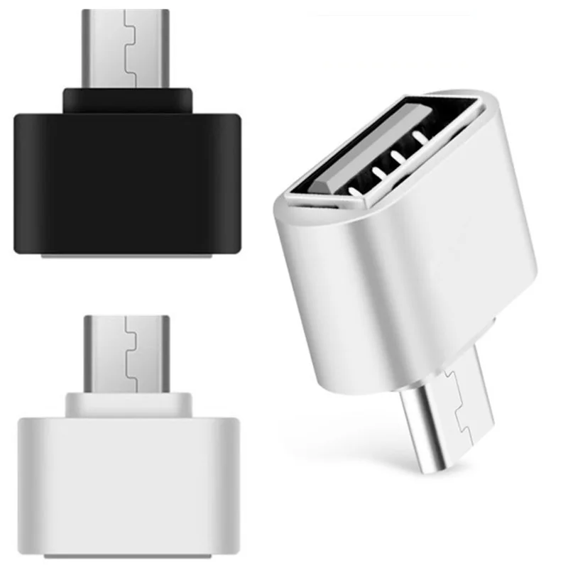 500pcs Mini OTG Cable USB OTG Adapter Micro USB to USB Converter for Tablet PC Android For Samsung For Xiaomi HTC SONY LG