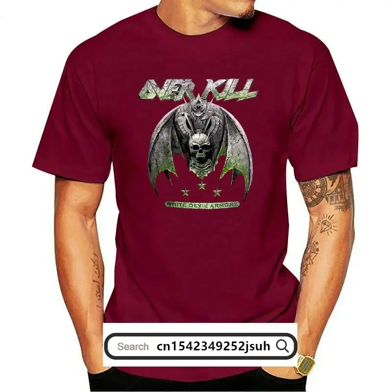 

New funny t shirts OVERKILL Armory Men's Fashion T-shirt