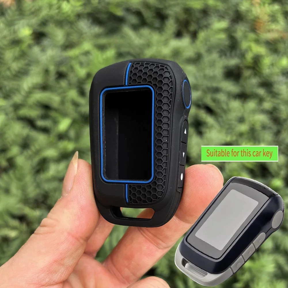 

Силиконовый чехол для ключей с 4 кнопками для Starline A92 A94 A64, автомобильная сигнализация, ЖК-брелок с дистанционным управлением, коробка для аксессуаров