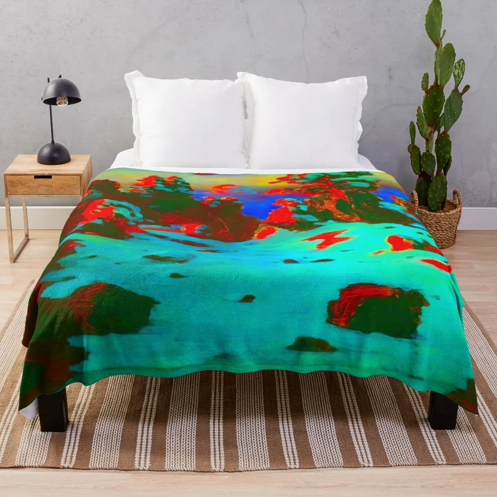 Эффект закала от Arkhyp Kuindzhi Vibante Edition пледы винтажные декоративные одеяла