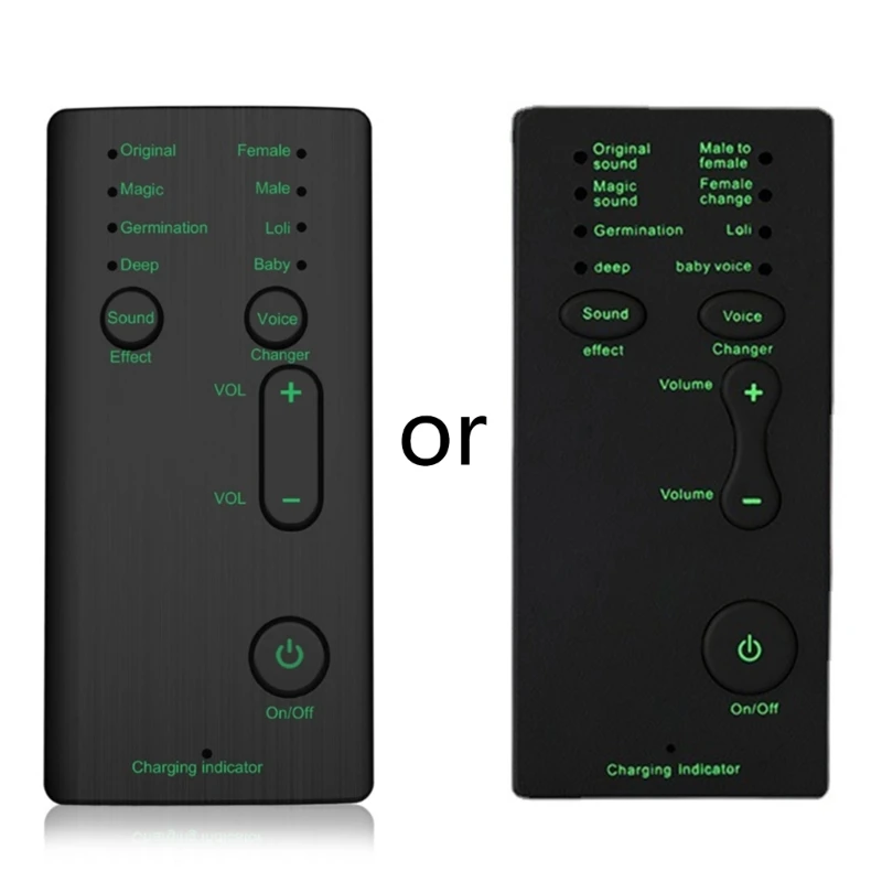 7 различных звуковых изменений устройство смены голоса мобильный телефон