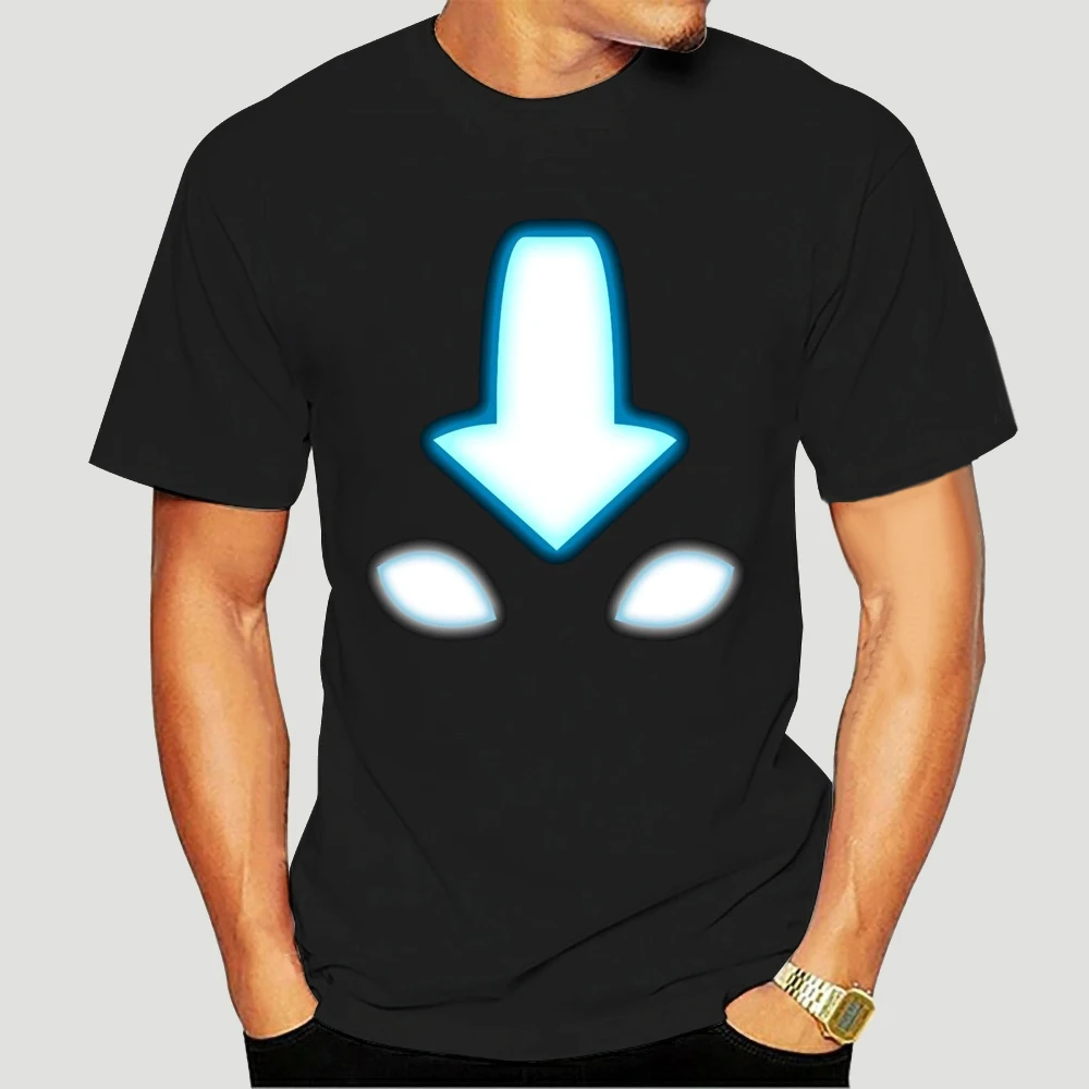 

Camiseta de dibujos animados de Avatar, camisa de moda de S-6XL, Aang Q, impresionante, 5079X
