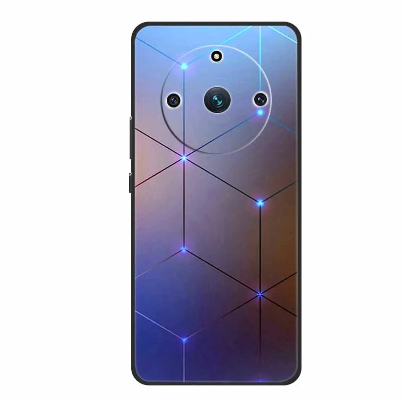 Мягкая задняя крышка из ТПУ для Realme 12 Pro + телефона силиконовая OPPO Realme12Pro модная