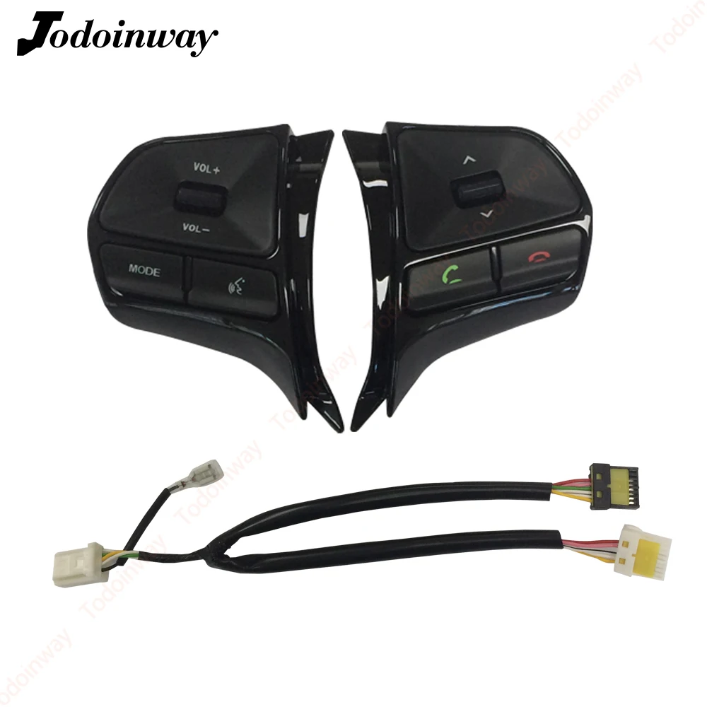 

Переключатель управления громкостью телефона на рулевое колесо, телефонный медиа, музыкальный звуковой переключатель, автомобильные аксе...