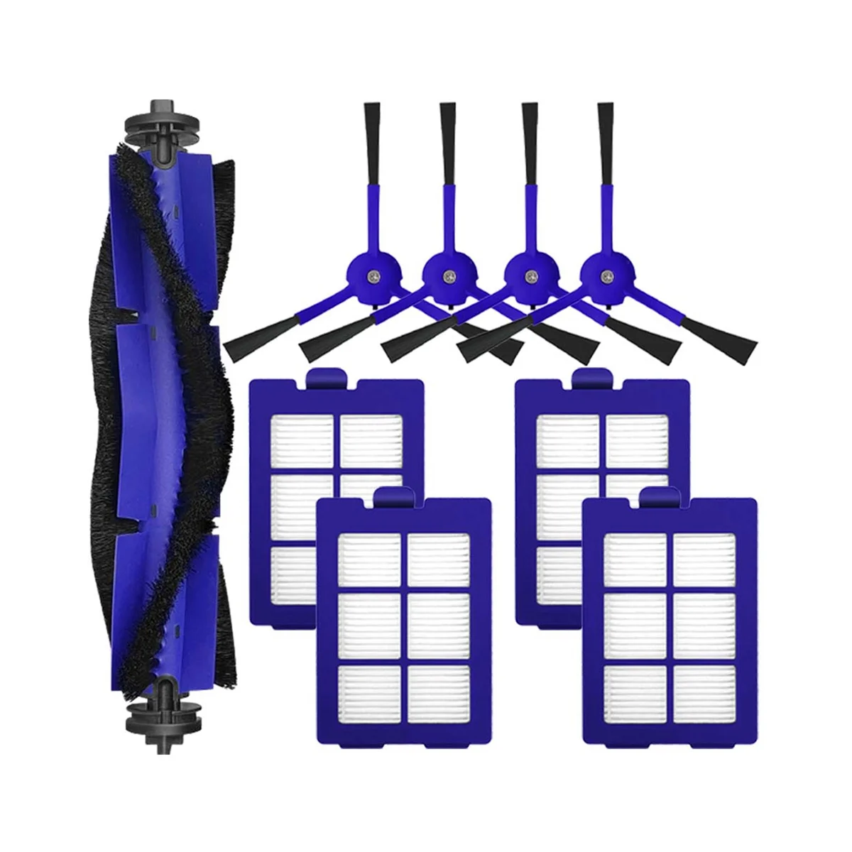 

Запасные части для пылесоса RoboVac X8 робот-гибрид, аксессуары, основная боковая щетка, фильтр НЕРА