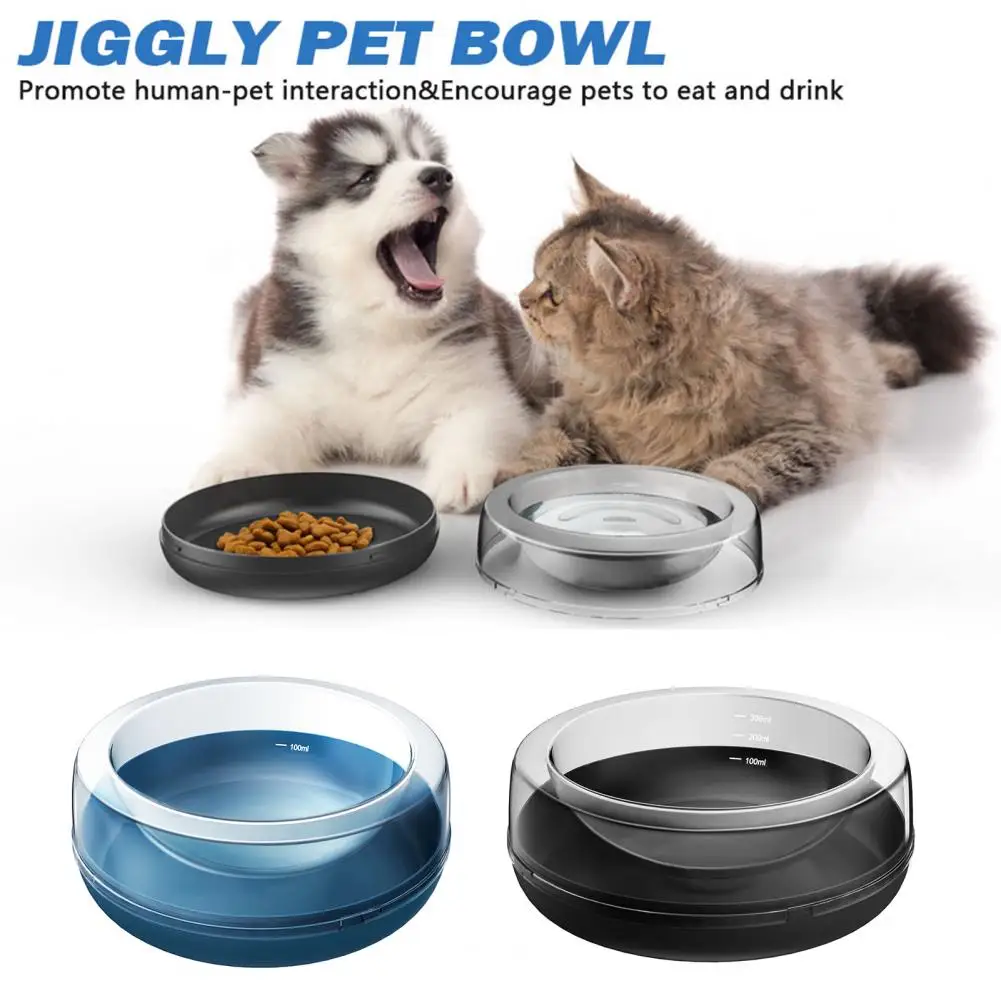 

2 In 1 Pet Shake Bowl Detachable Interactive Pet Feeder for Dog Portable Pet Food Storage Easy Use Design Promote Healthy Eating