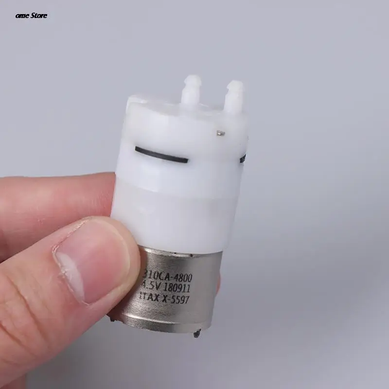 Миниатюрный Электрический водяной насос постоянного тока 370 самовсасывающий 3 7 в