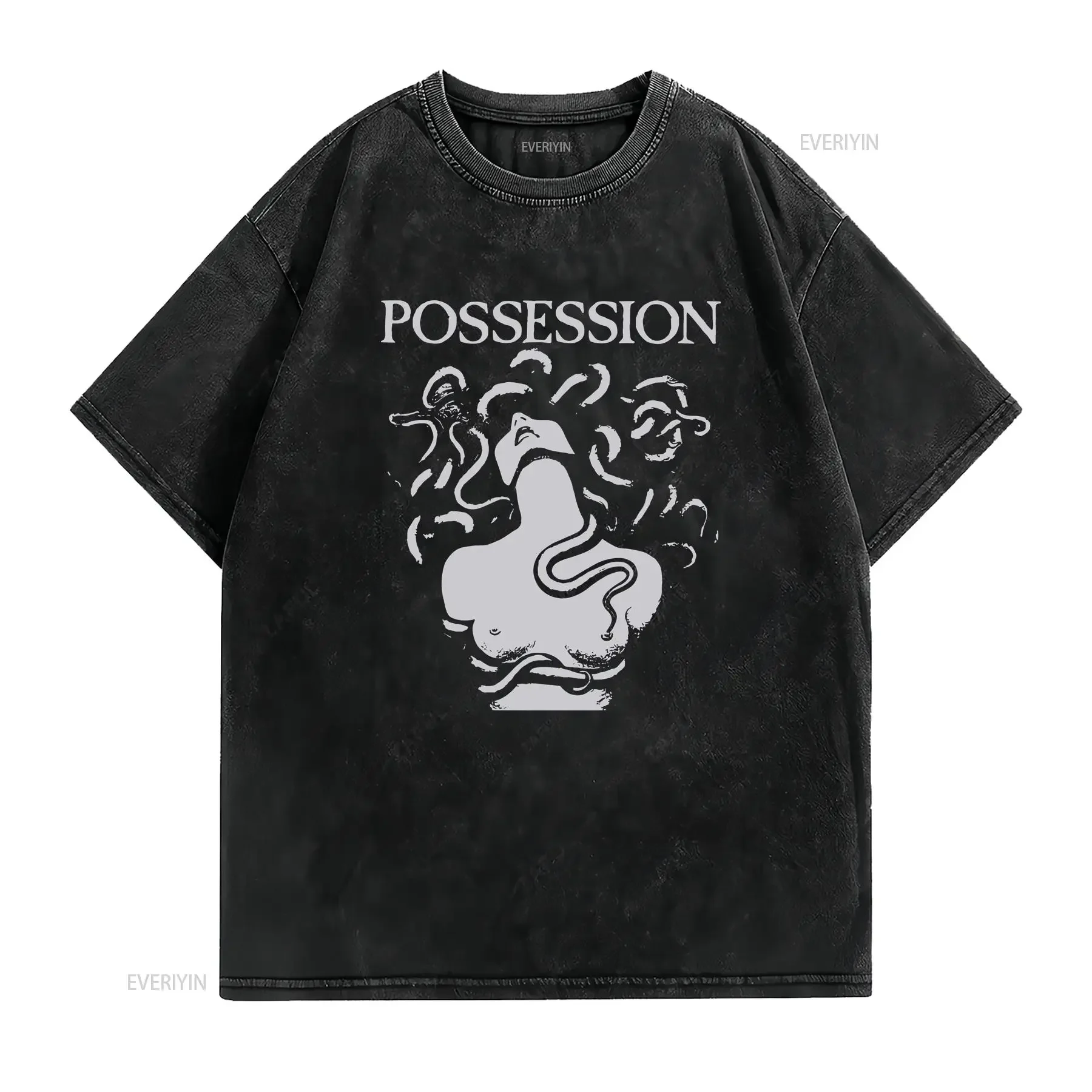 Фото Футболка POSSESSION 1981: культовые фильмы ужасов, Суспирия, Дэвид Линч, Хаусу, Санта Сангре, Дарио Ардженто, Мерзбоу, Кроненберг, Алегрехо №2