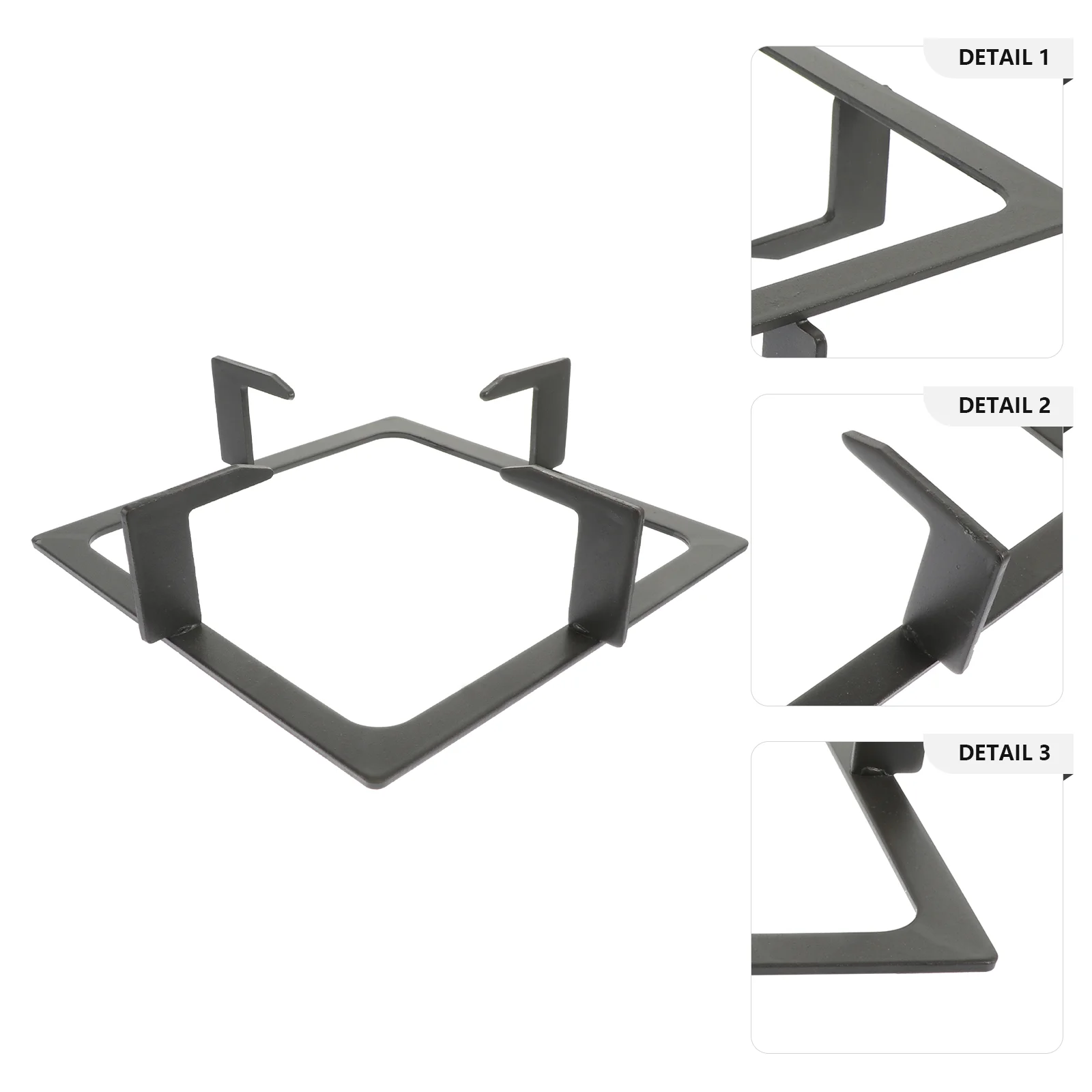 

Gas Burner Stove Bracket Fire Shelf Cast Iron Holder Accessory Square Anti-skid Pot Racks Furnace Kitchen Supply