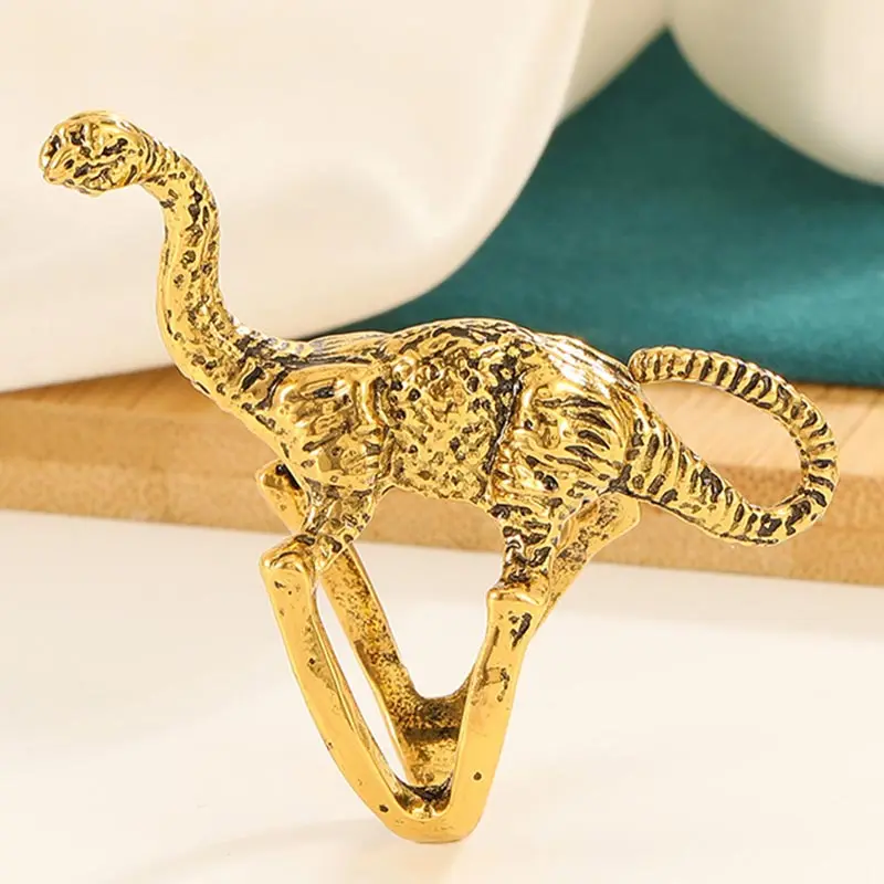 

Anime Dinosaur Rings for Women Girls Vintage Cartoon Cute Animal Finger Ring Party Jewelry Accessories Gifts Dropshipping
