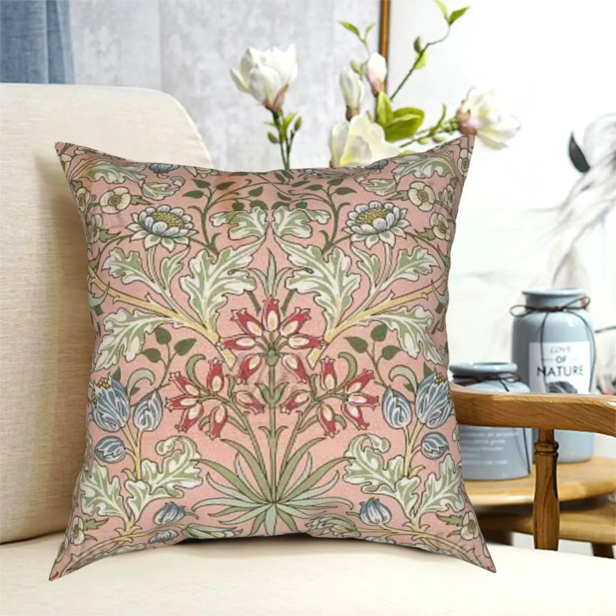 

William Morris Pillowcase Creative Decor Throw Pillow Case for Car Cushion Cover Wholesale