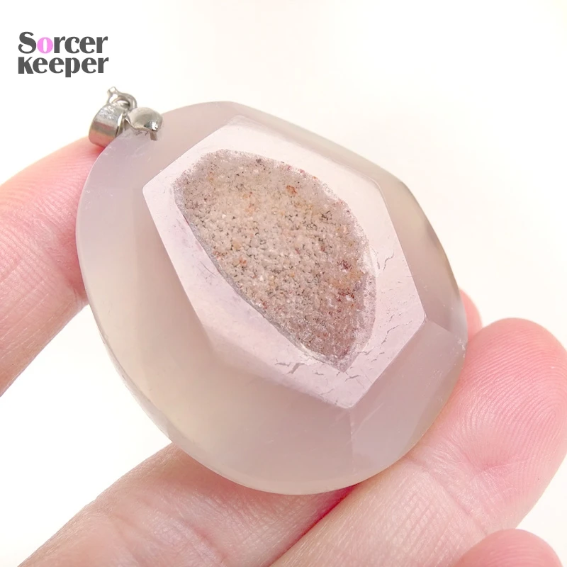 Настоящий натуральный камень кабошон агат искусственный кристалл кластер чаша