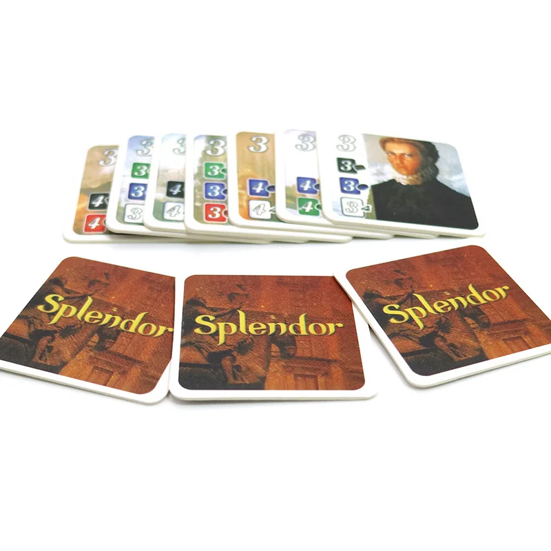 Splendor Board Game for home party kids adult English &amp Spanish rules Financing Investment training expansion playing card games |