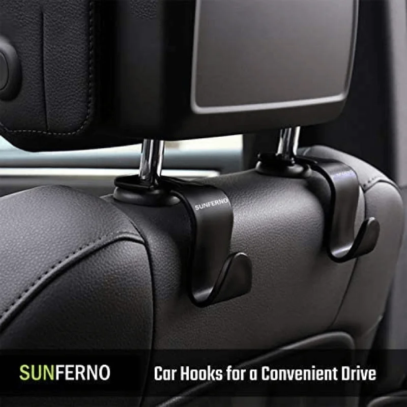 

1/2Pcs Car Seat Back Hook Universal Headrest Hanger Car Accessories Interior Portable Holder Storage For Car Bag Purse Clothes