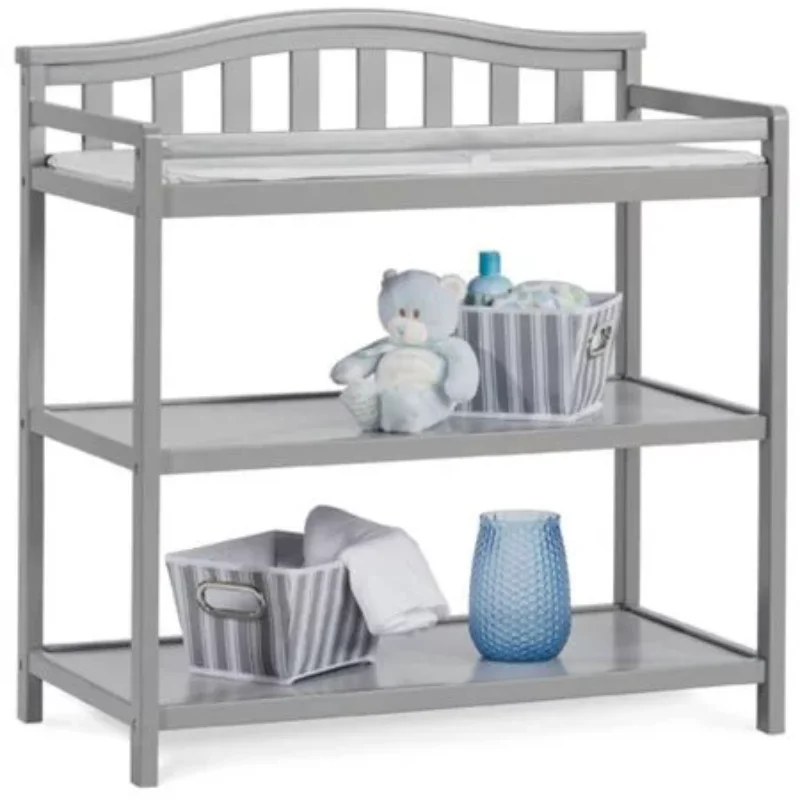 

Arch Top Changing Table by Forever Eclectic, Cool Gray