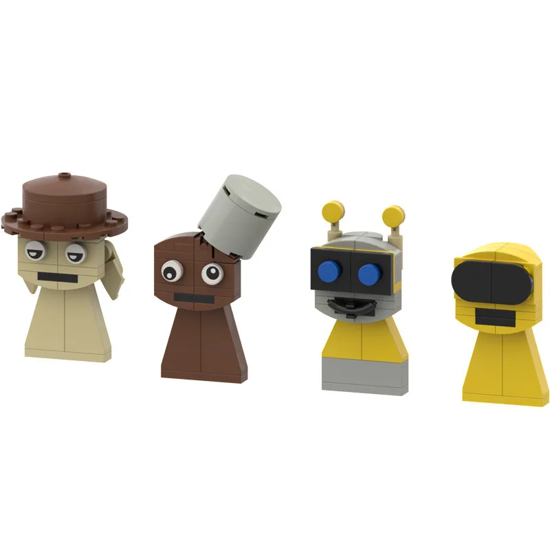 Блочный конструктор Incredibox Sprunki Building Blocks Horror Game Oren Vineria Simon