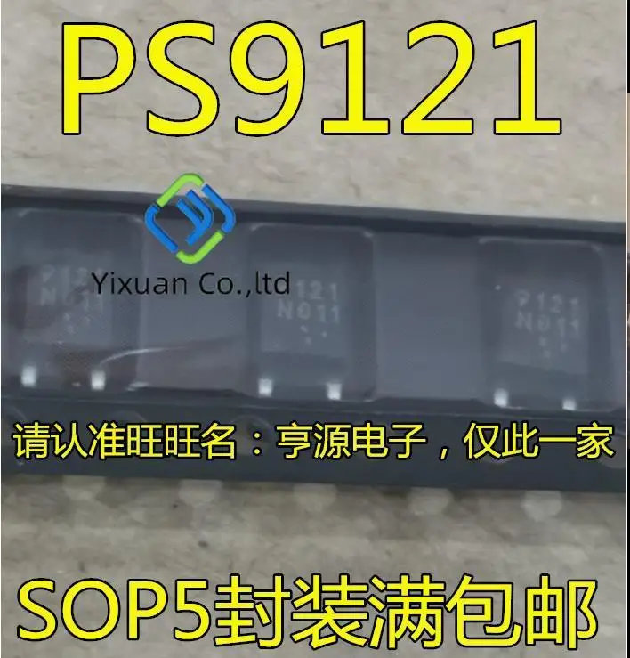 

20pcs original new PS9121 silk screen 9121 SOP5 PS9121-F3-AX photoelectric coupling isolation