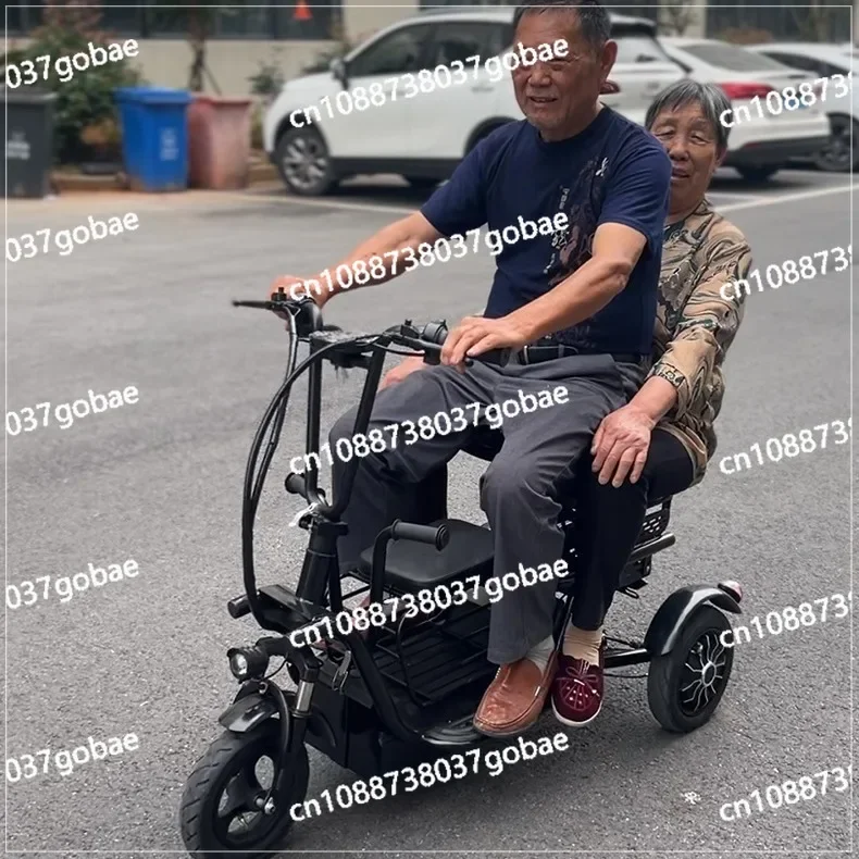 Электрический трехколесный маленький электромобиль для взрослых электрический