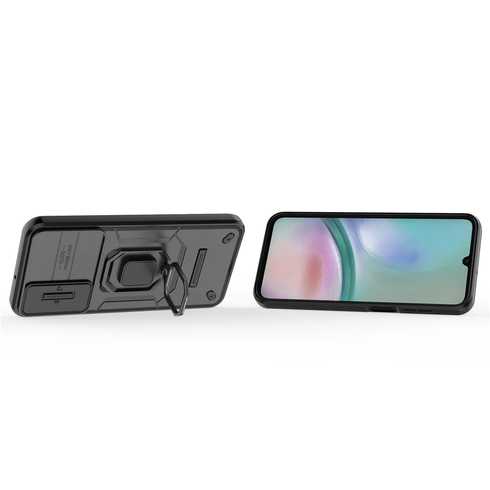 Роскошный чехол с кольцом и передвижным окошком для Samsung Galaxy A15 A25 защитный A 15