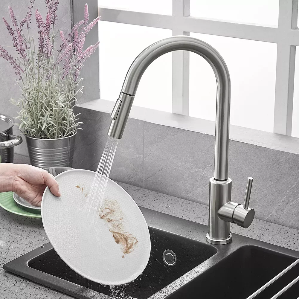 

Pull Out Black Sensor Kitchen Faucets Stainless Steel Smart Induction Mixed Tap Touch Control Sink Tap Torneira De Cozinha